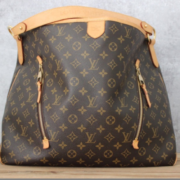 π RARE π DISCONTINUED DELIGHTFUL GM LOUIS VUITTON HUGE HOBO W/ RECEIPT TAGS - Picture 3 of 13